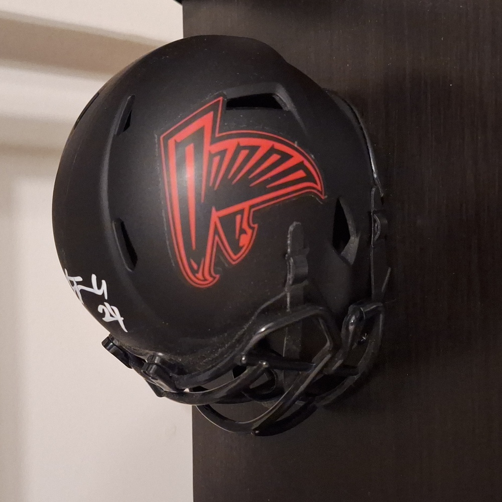 AJ Terrell Signed Atlanta Falcons Mini Helmet - Picture 2 of 4